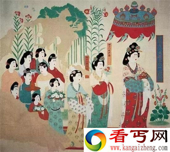 敦煌莫高窟经典壁画公开 唐代美女真容!