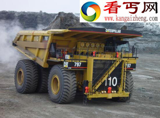世界上最大的车，“巨卡怪兽”利勃海尔t282b(空车净重230吨)