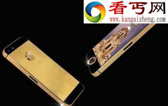 世界上最贵的手机排行榜，iPhone 5私人订制价值1个亿