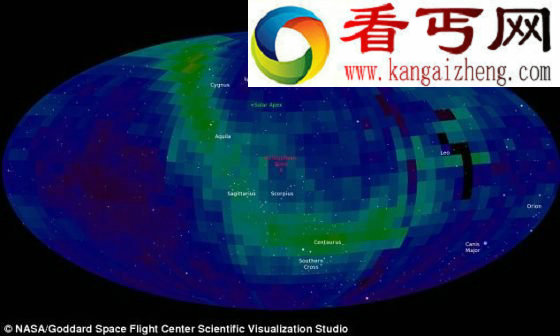 太阳系边缘出现巨大能量带/组图