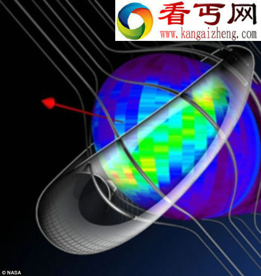 太阳系边缘出现巨大能量带/组图