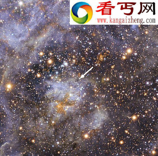 宇宙“旋转木马”旋转最快超大质量恒星