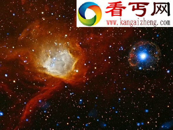 遥远星系形成罕见爱因斯坦环