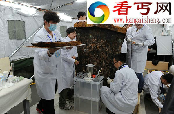 内蒙古出土距今1500年前北魏贵族漆棺
