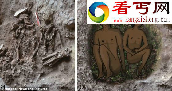 史前人类墓穴用花掩饰尸体恶臭/图 