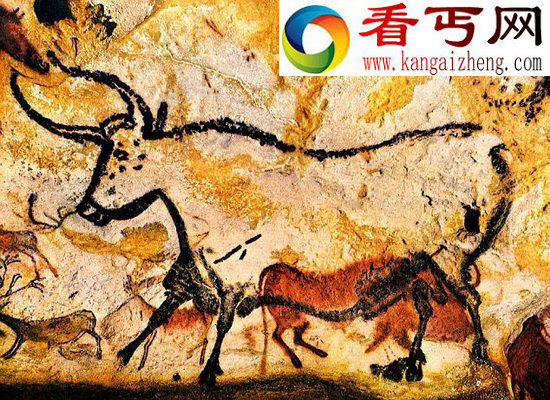 3万年前史前人类壁画[图] 