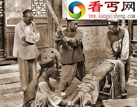 古代打板子的杖刑，脱掉内裤打烂屁股(凌辱/剧痛)