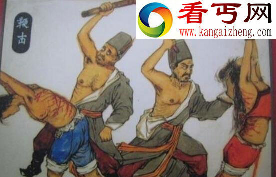 古代惩罚出轨女子的酷刑,全裸鞭打惨遭酷吏轮奸