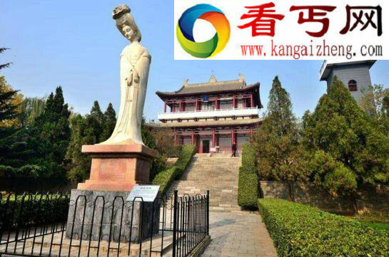 马嵬驿杨贵妃墓，杨贵妃并没有死(逃去了日本)