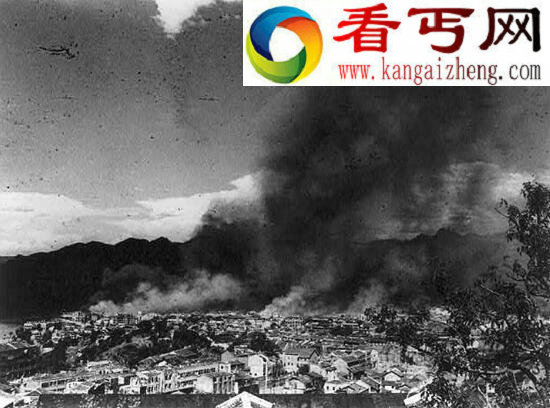 中国抗战时期三大惨案之一，长沙文夕大火五日五夜烧死30000多人