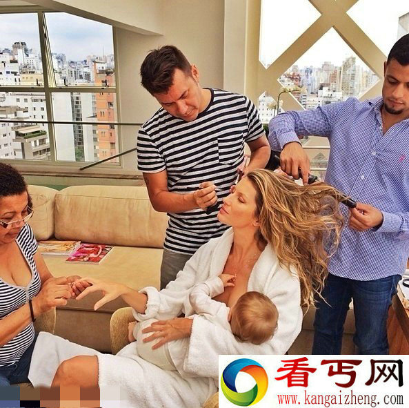 辣妈女星助力世界母乳喂养周 齐晒哺乳靓照(组图)